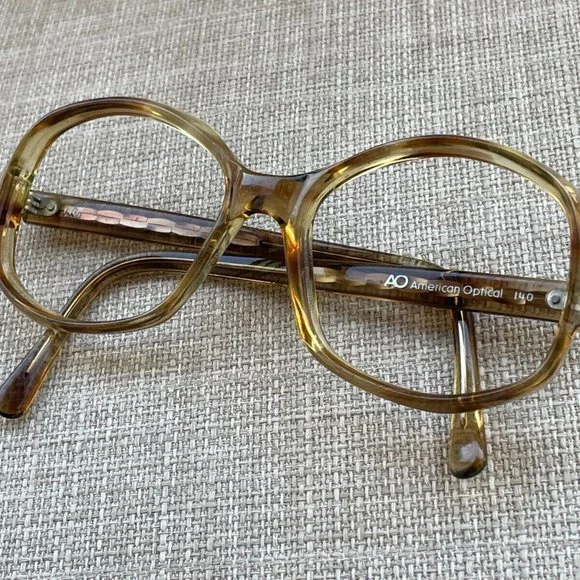 Vintage AO American Optical Glasses Frame Women Eyeglasses Frame 52[]16 140 - Picture 4 of 12